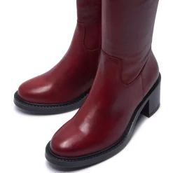 Recetto Red Leather Boots<Carl Scarpa Fashion
