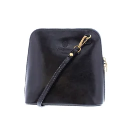 Renata Blue Italian Leather Crossbody Bag<Carl Scarpa Cheap