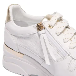 Robyn White Leather Chunky Trainers<Carl Scarpa Shop