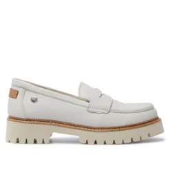 Rolita Off White Leather Loafers<Carl Scarpa Cheap