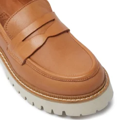 Rolita Tan Leather Loafers<Carl Scarpa Outlet
