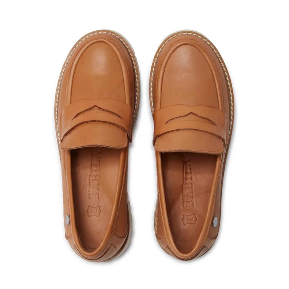 Rolita Tan Leather Loafers<Carl Scarpa Outlet