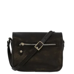 Rosario Black Italian Leather Satchel<Carl Scarpa Best Sale