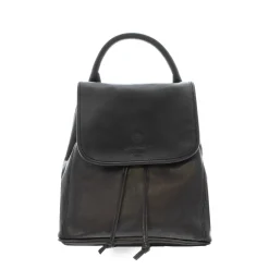 Rosaura Black Italian Leather Backpack<Carl Scarpa Cheap