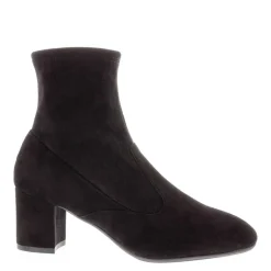 Rose Black Suede Ankle Boots<Carl Scarpa New
