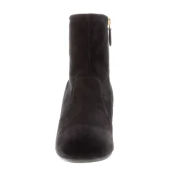 Rose Black Suede Ankle Boots<Carl Scarpa New