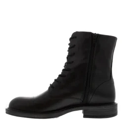 Rosemarie Black Leather Lace Up Ankle Boots<Carl Scarpa Sale