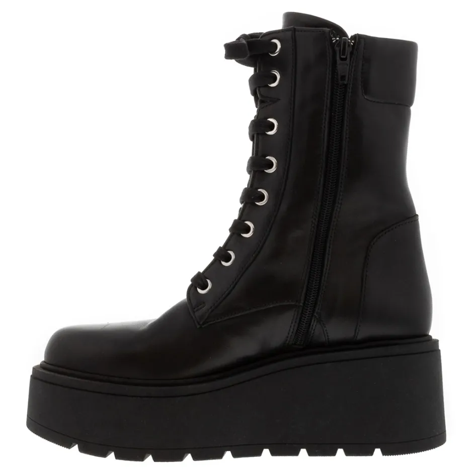 Sabbati Black Leather Ankle Boots<Carl Scarpa Cheap