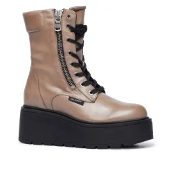 Sabbati Taupe Leather Ankle Boots<Carl Scarpa Sale