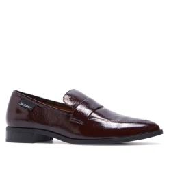 Sarina Bordo Patent Leather Loafers<Carl Scarpa Clearance