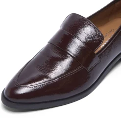 Sarina Bordo Patent Leather Loafers<Carl Scarpa Clearance