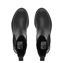 Selessia Black Leather Chelsea Boots<Carl Scarpa Online