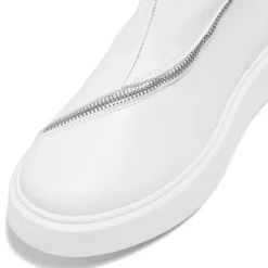 Serpa White Leather Trainers<Carl Scarpa Outlet