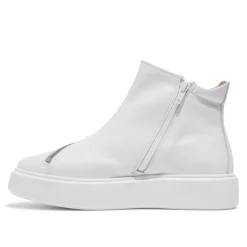 Serpa White Leather Trainers<Carl Scarpa Outlet