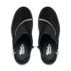 Serpentina Black Suede Ankle Boots<Carl Scarpa Online