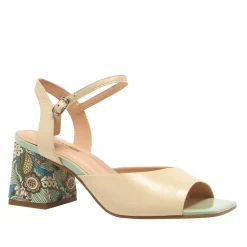 Setallo Off White Block Heel Courts<Carl Scarpa Best