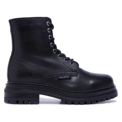 Seville Black Leather Ankle Boots<Carl Scarpa Outlet