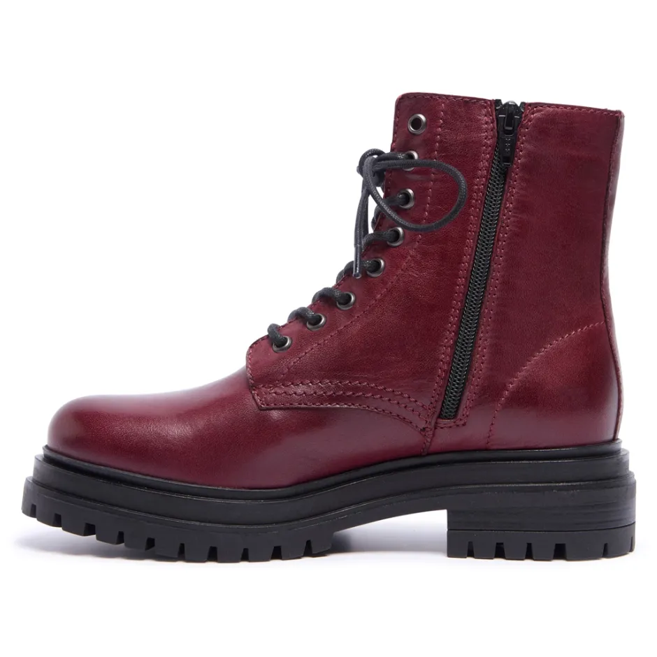Seville Bordo Leather Ankle Boots<Carl Scarpa Sale