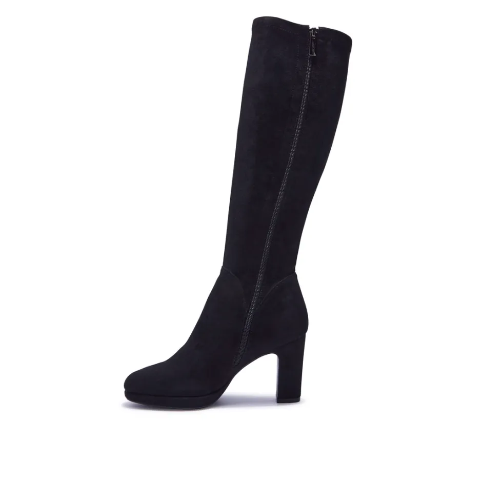 Soleste Black Stretch Long Leg Boot<Carl Scarpa Best Sale