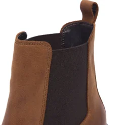 Spoleto Brown Leather Ankle Boots<Carl Scarpa Best Sale