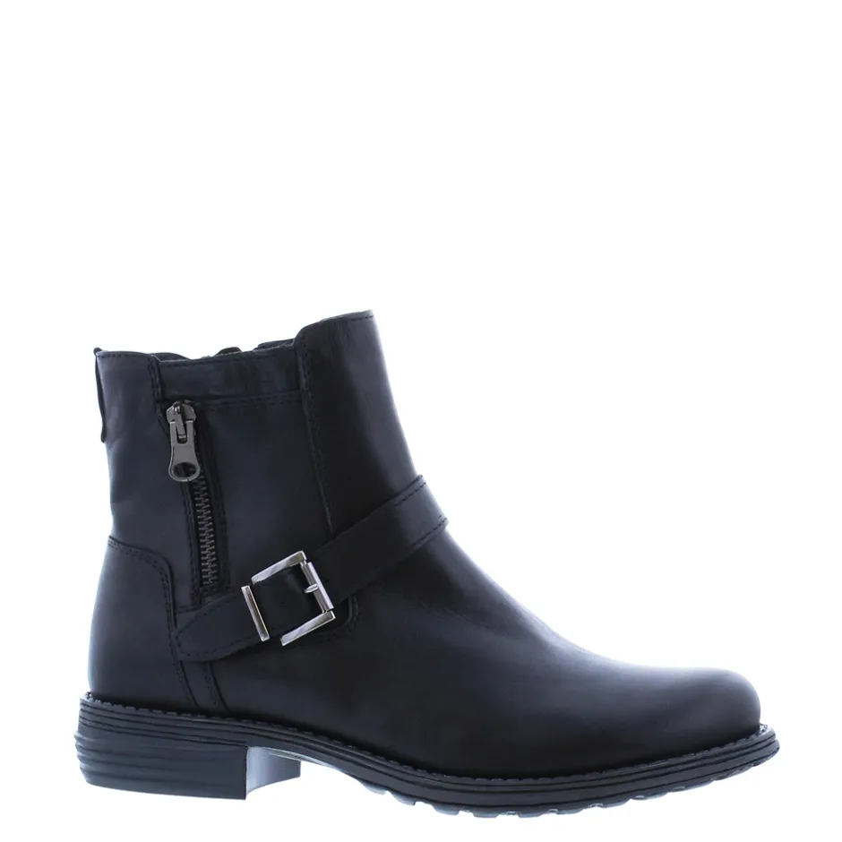Sumaya Black Leather Ankle Boots<Carl Scarpa Best