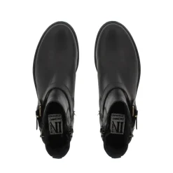 Sumaya Black Leather Ankle Boots<Carl Scarpa Best