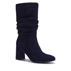 Tipici Navy Suede Ankle Boots<Carl Scarpa Cheap