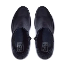 Trepani Black Leather Ankle Boots<Carl Scarpa Shop