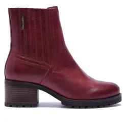 Trepani Bordo Leather Ankle Boots<Carl Scarpa Cheap