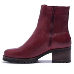 Trepani Bordo Leather Ankle Boots<Carl Scarpa Cheap