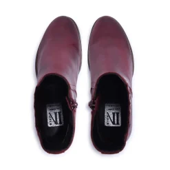 Trepani Bordo Leather Ankle Boots<Carl Scarpa Cheap