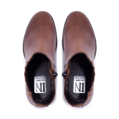 Trepani Tan Leather Ankle Boots<Carl Scarpa Discount
