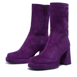 Tropea Purple Suede Ankle Boots<Carl Scarpa Clearance