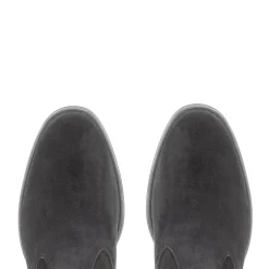 Tucci Black Suede Chunky Knee High Boots<Carl Scarpa Hot