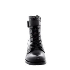 Turner Black Leather Lace Up Ankle Boots<Carl Scarpa Clearance