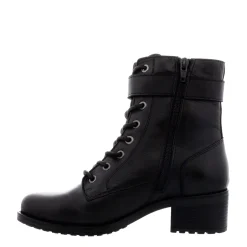 Turner Black Leather Lace Up Ankle Boots<Carl Scarpa Clearance