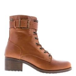 Turner Tan Leather Lace Up Ankle Boots<Carl Scarpa Sale