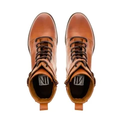 Turner Tan Leather Lace Up Ankle Boots<Carl Scarpa Sale