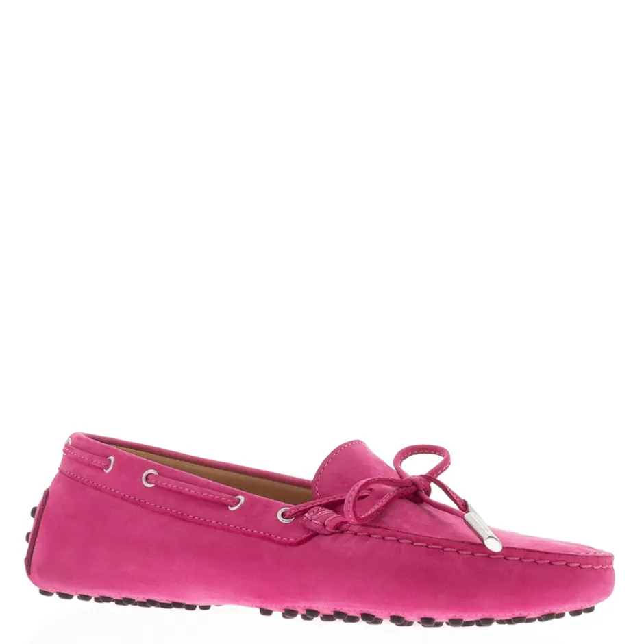 Venerdi Fuchsia Nubuck Suede Loafers<Carl Scarpa Outlet