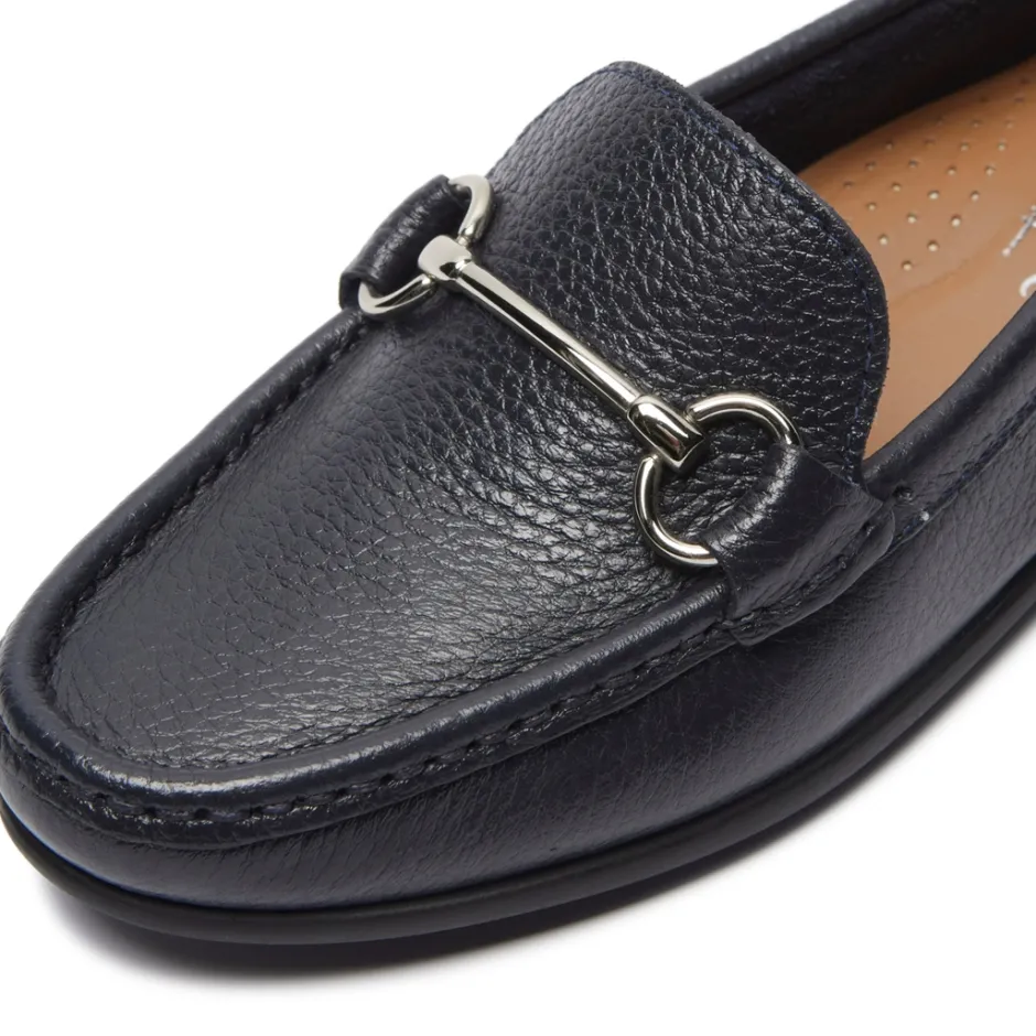 Veroso Black Leather Loafers<Carl Scarpa Clearance