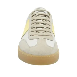 Zest White-Neon Leather Trainers<Carl Scarpa Clearance